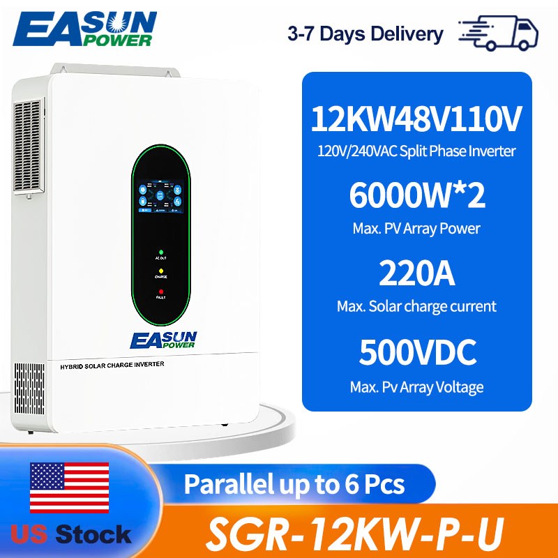 Grid Tie Inverter Limiter 2000W - EASUN POWER US 12KW 12000W Inwerter