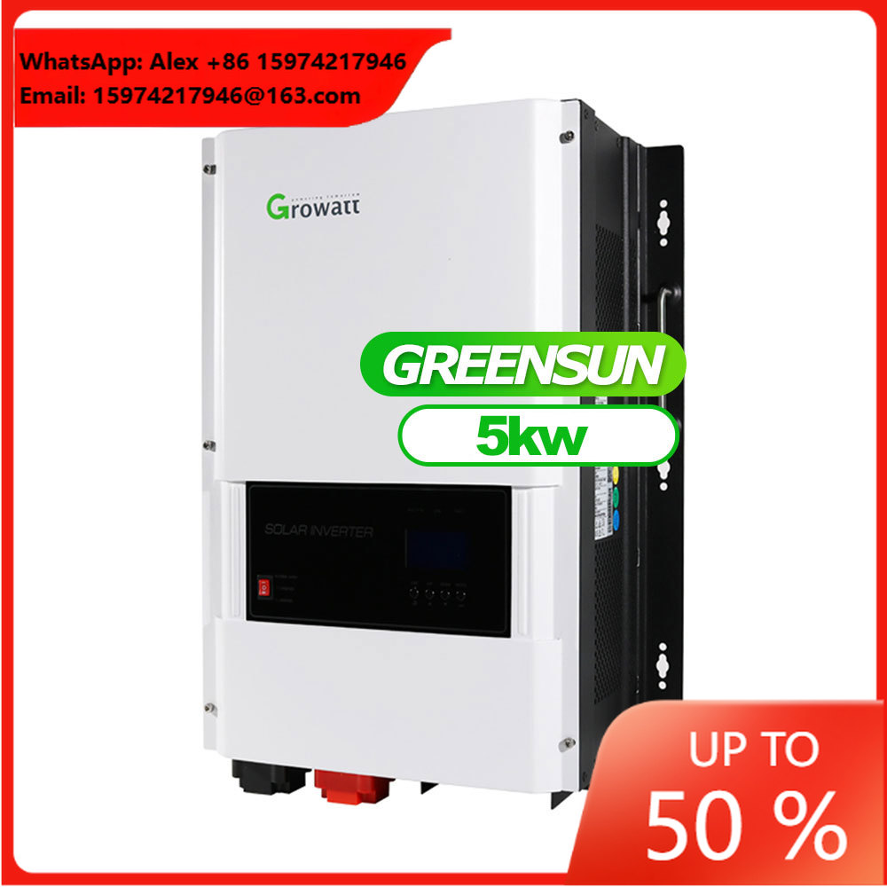 Off Grid Solar Inverter 48V 6000W - Hybrydowy inwerter Growatt Off Grid 12kW