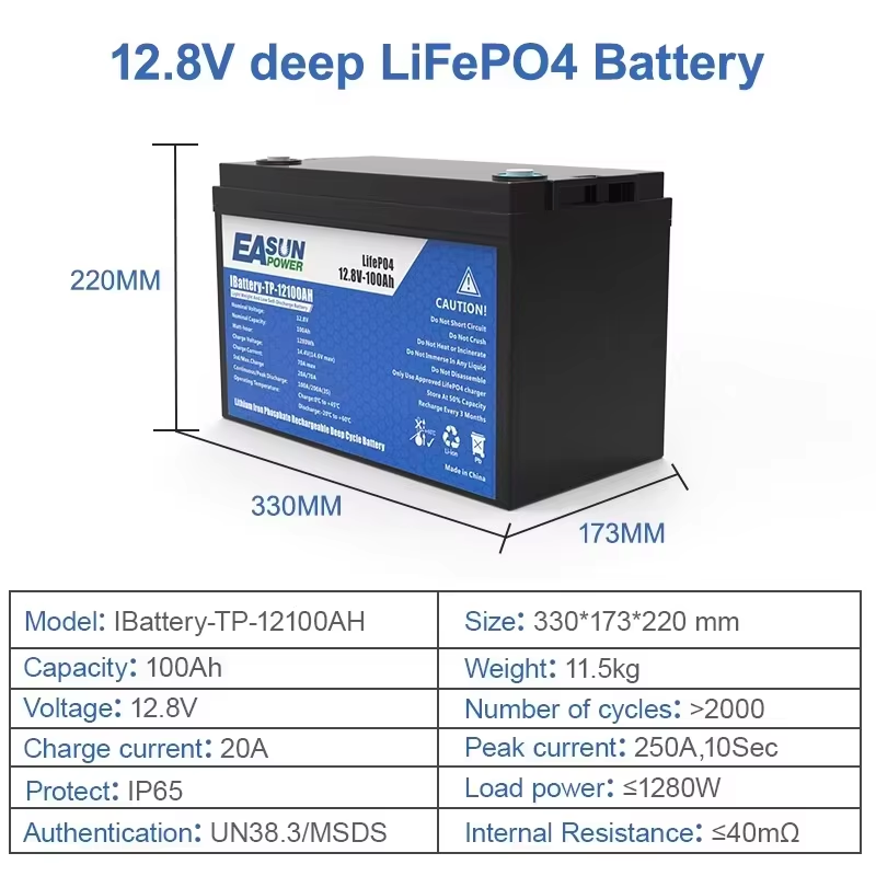 Akumulator EASUN POWER LiFePO4 – Grid Tie Inverter Limiter 2000W recenzja i cena