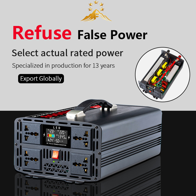 Przenośny inwerter sinusoidaln – Pure Sine Wave Inverter 5000W 48V 220V recenzja i cena