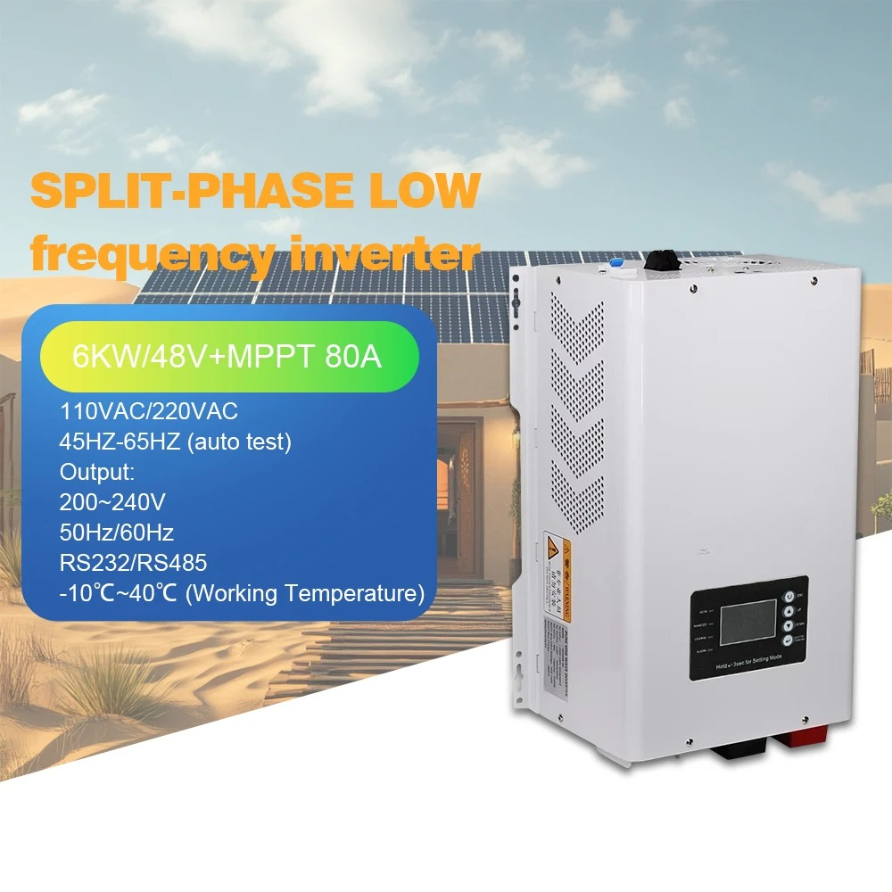 Inwerter solarny 6000W z czyst – Off Grid Solar Inverter 48V 6000W recenzja i cena
