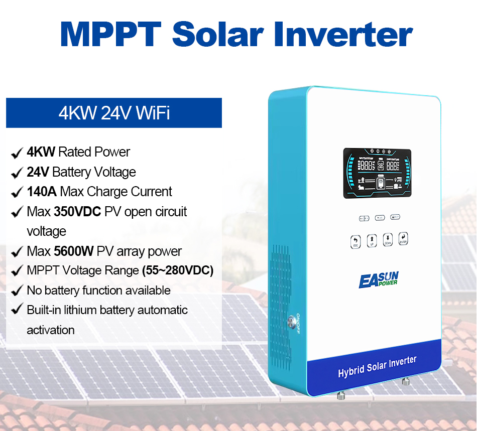 EASUN POWER 4000W Inwerter Sol – Grid Tie Inverter Limiter 2000W recenzja i cena
