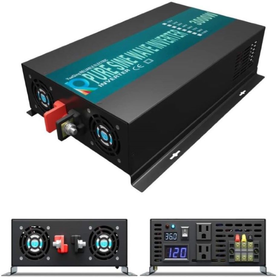 Falownik czystej fali sinusoid – Inverter Pure Sine Wave 60Hz 120V 3000W recenzja i cena