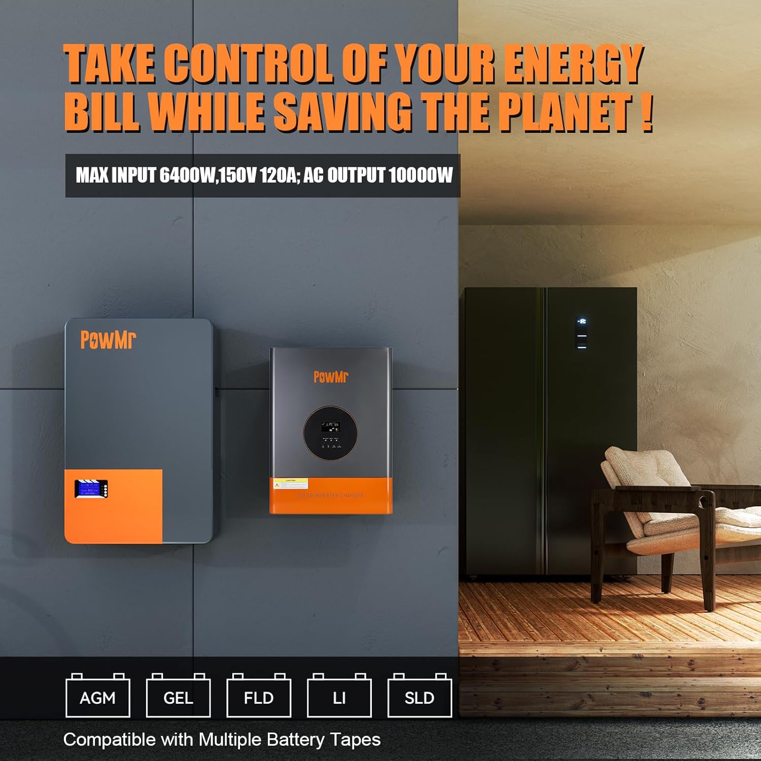 Falownik PowMr 10KW 5KW z Rozd – Split Phase Inverter 10Kw 110V 220V recenzja i cena