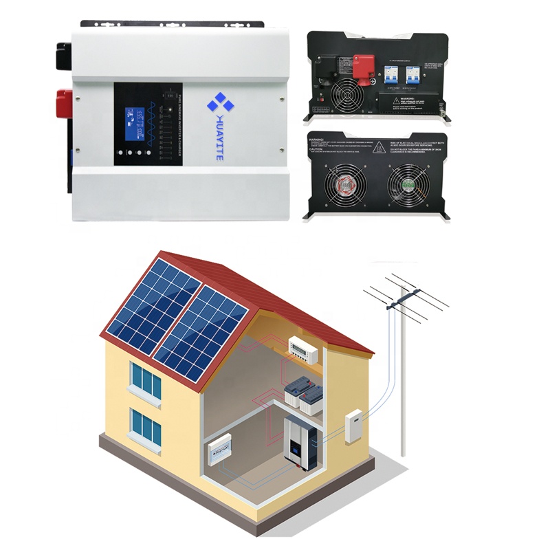 Inwerter solarny hybrydowy off – Off Grid Solar Inverter 48V 6000W recenzja i cena